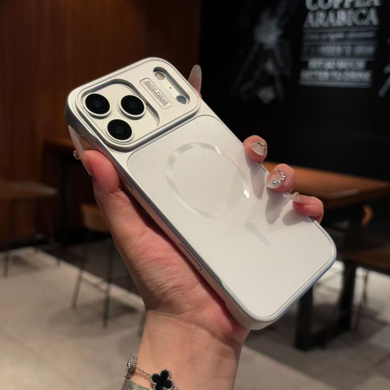 PhantomEdge · Ultra-Slim Borderless Magnetic Frosted Case