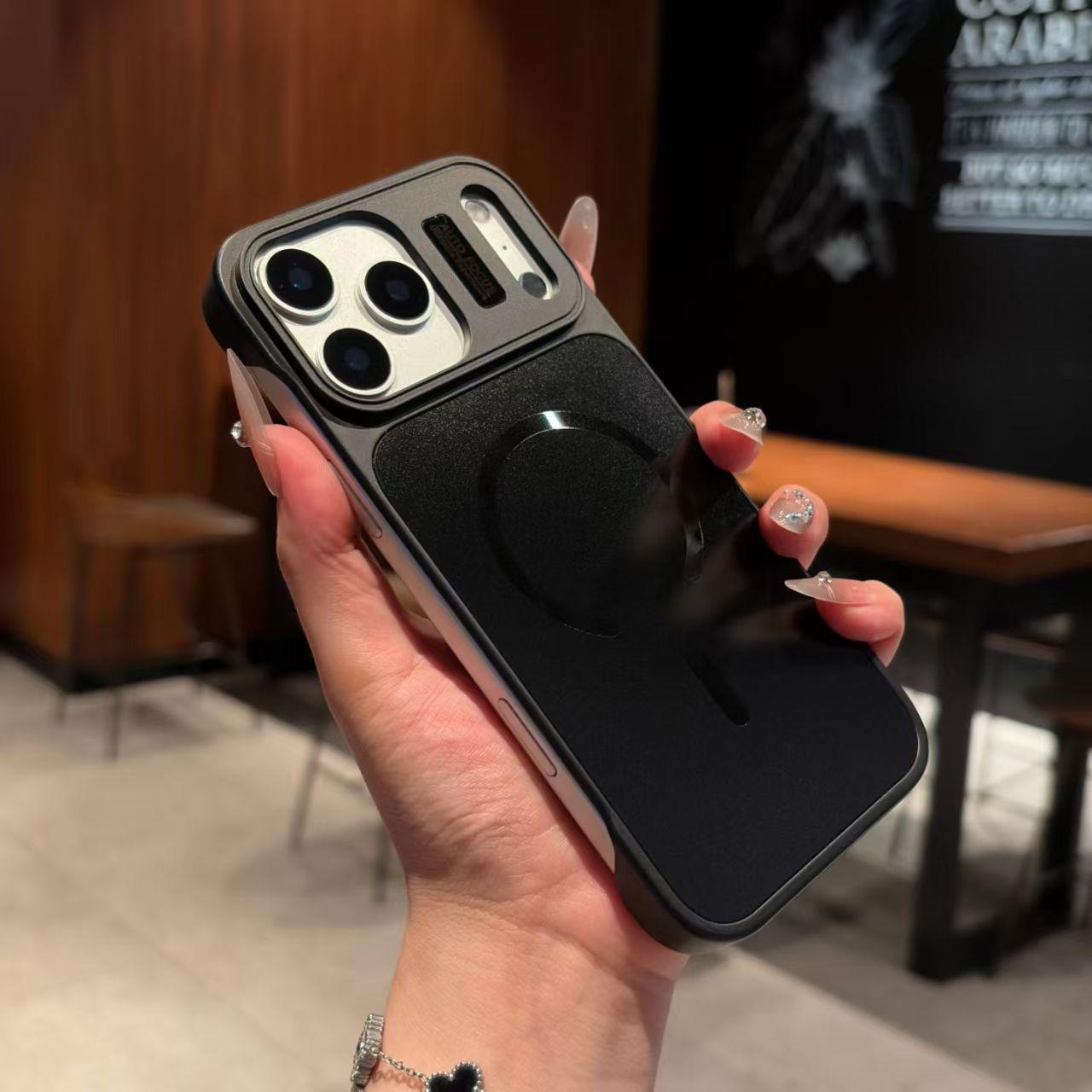 PhantomEdge · Ultra-Slim Borderless Magnetic Frosted Case