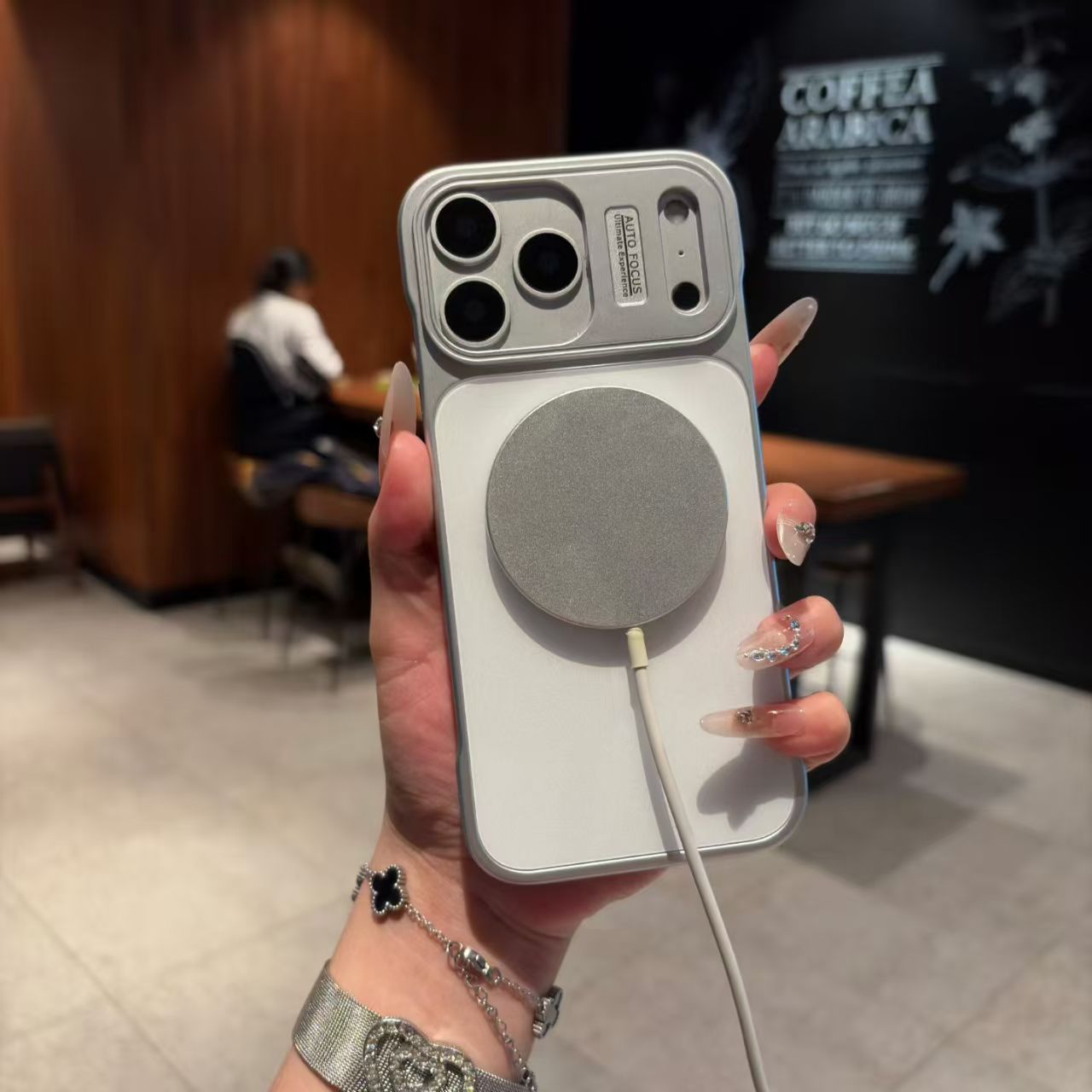 PhantomEdge · Ultra-Slim Borderless Magnetic Frosted Case