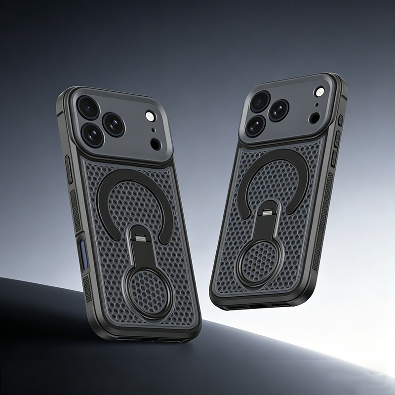 ArcticHoneycomb · 360° Magnetic Kickstand Cooling Case