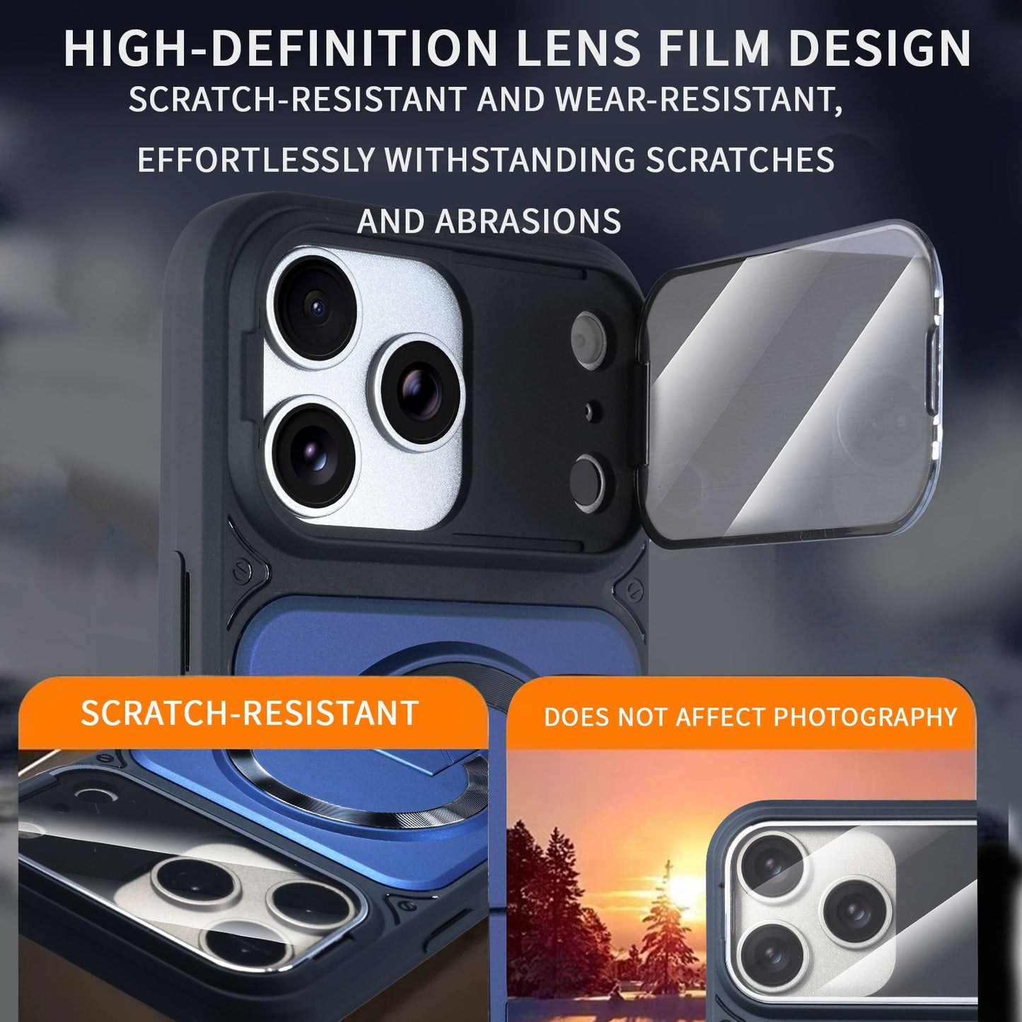 StealthGrip · Skin-Feeling Magnetic Case with Invisible Stand