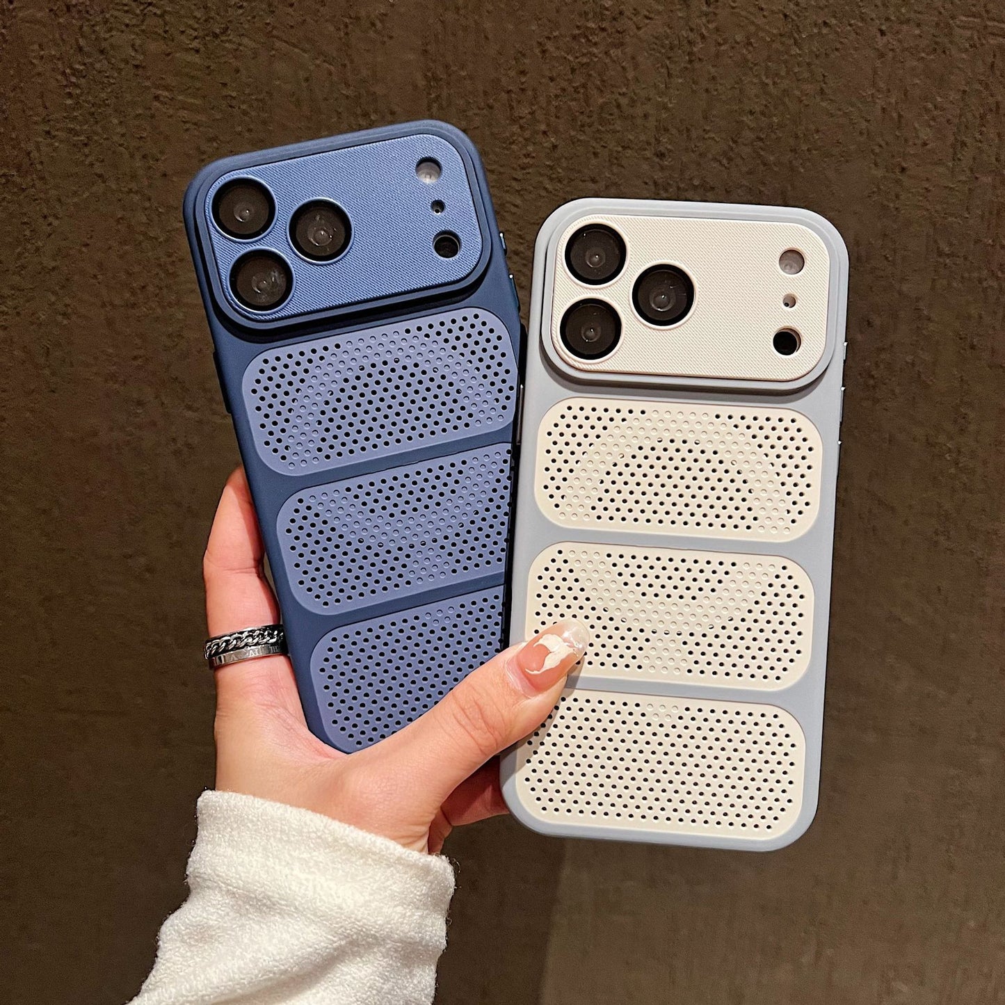 BreatheArmor · Mesh-Cooling Magnetic Matte Case