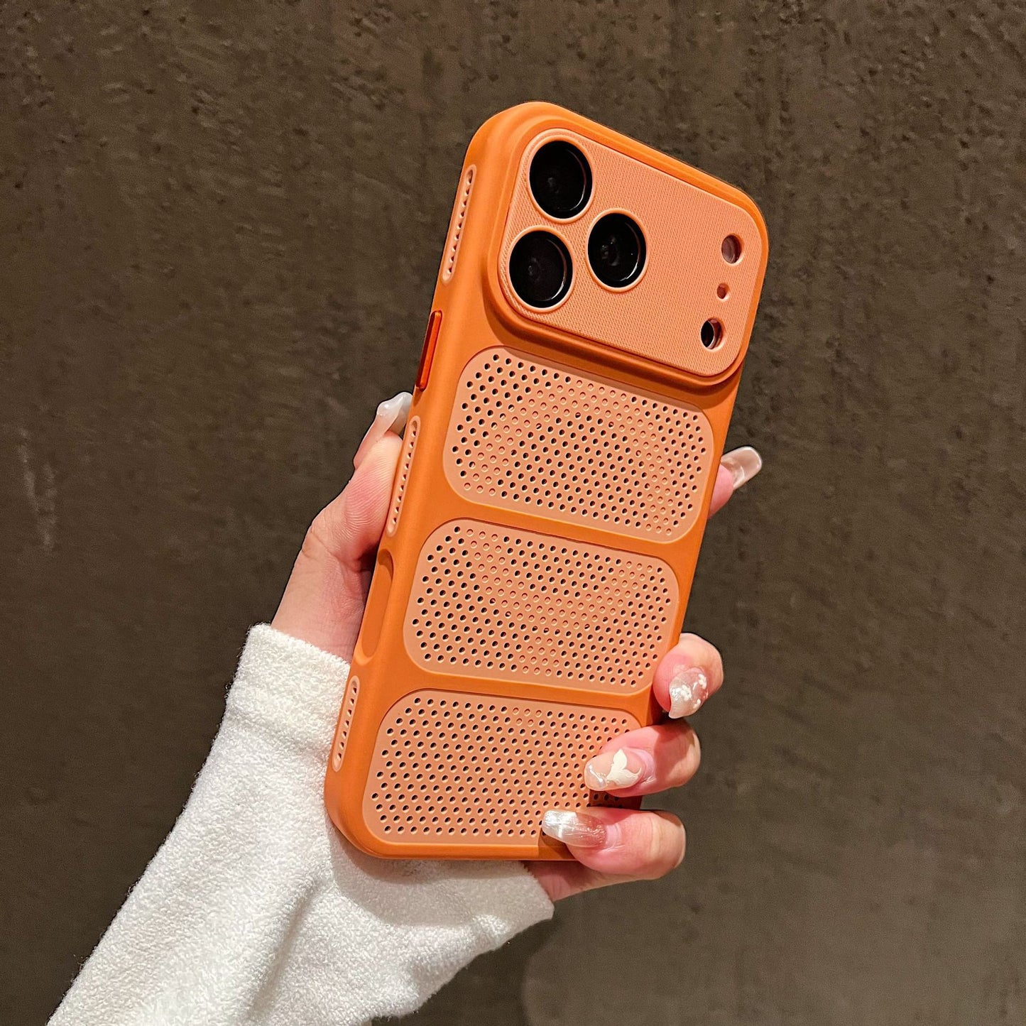 BreatheArmor · Mesh-Cooling Magnetic Matte Case