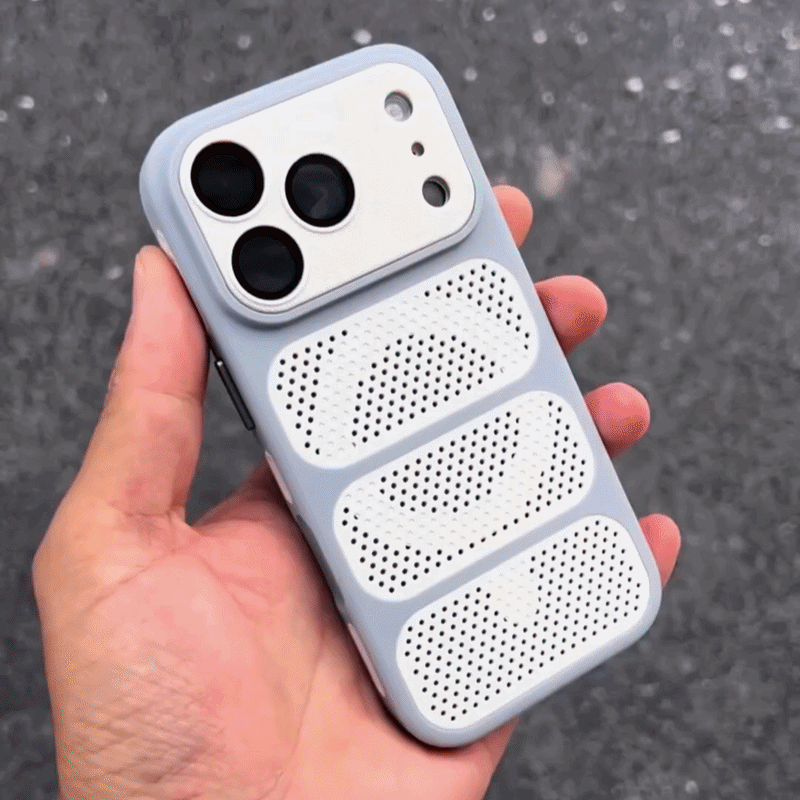 BreatheArmor · Mesh-Cooling Magnetic Matte Case