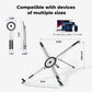 ApexFlex · 3-in-1 Magnetic Alloy Folding Tech Stand