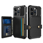 Multi-Function Wallet Phone Case – Shockproof Cover with Card Slots