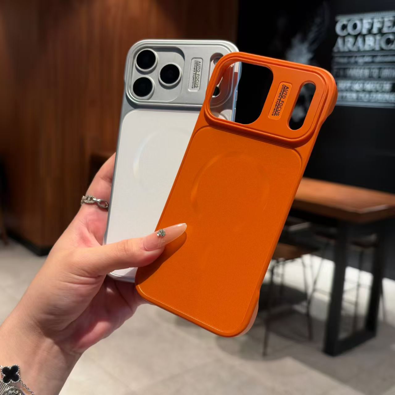 PhantomEdge · Ultra-Slim Borderless Magnetic Frosted Case